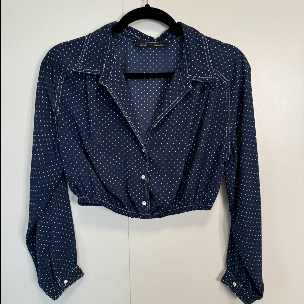 Polkadot crop top